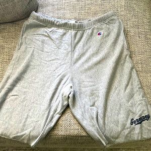 Gray shorts with Germany logo